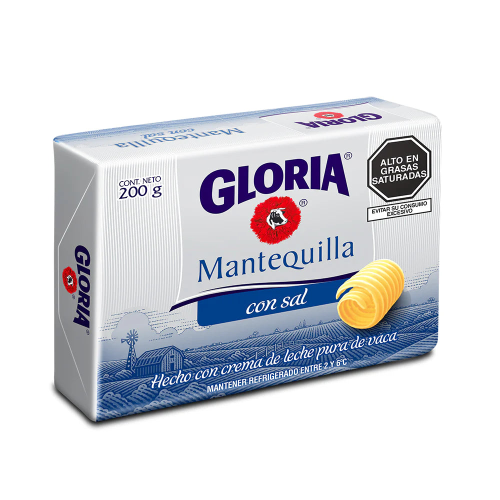 Mantequilla Gloria 200 gr