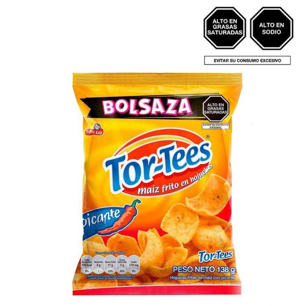 Tor-tees picante BOLSAZA 138 g