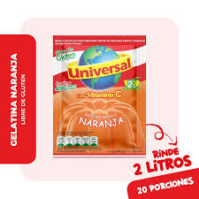 Gelatina Naranja Universal